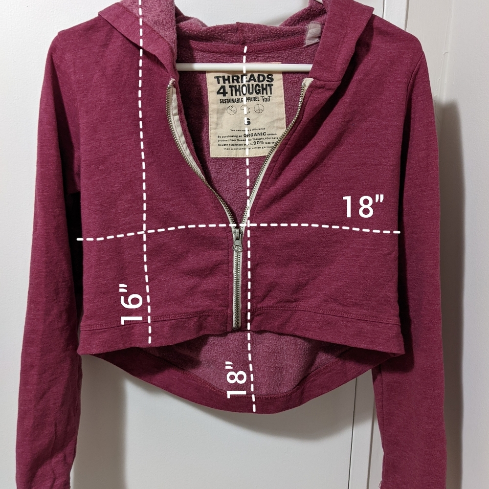 Crop hoodie